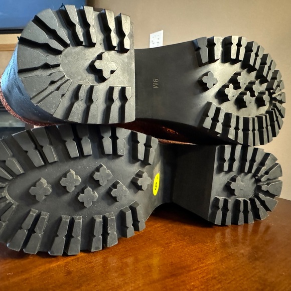 GLITTER SPARKLE DAMNATION PLATFORM MARY JANES SZ 9 - Picture 5 of 7